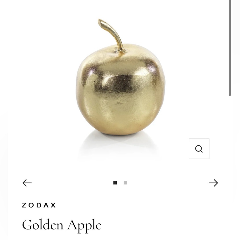 Zodax Golden Apple